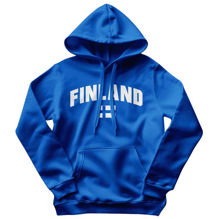 Finland Flag Hoodie for wholesale by Hybris Production AB