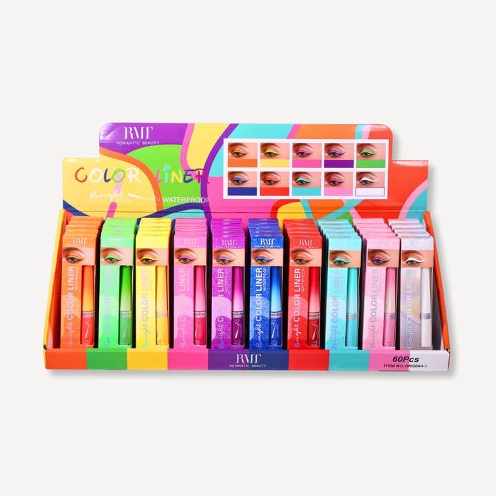 Farvet Liner - Lyse Farver - Vandtæt for engroshandel hos Romantic Beauty