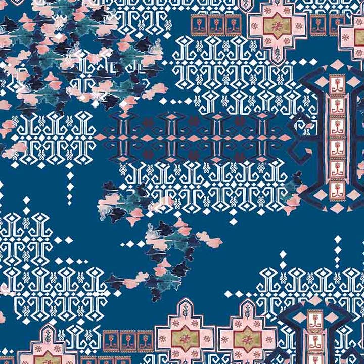 Genevie - Wholesale Bomber jacket – Women’s - Constantinople Blue Bomber Jacket4