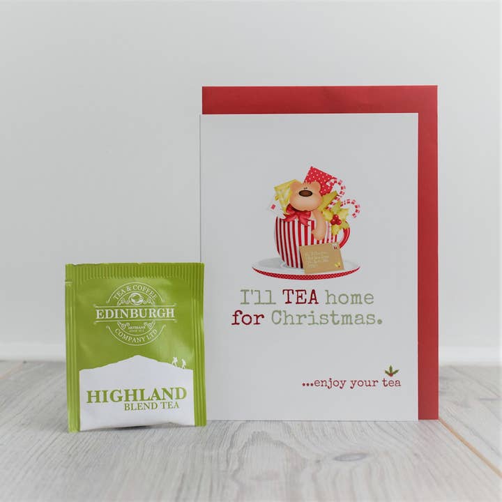 Biglietto d'auguri Teabag - TEA-X-011 per la vendita all'ingrosso da parte di Smith & Ross Designs