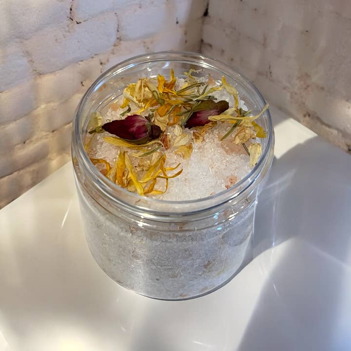 Wicks 'n Lotions - Wholesale Bath salts - Floral Bath Salts x102