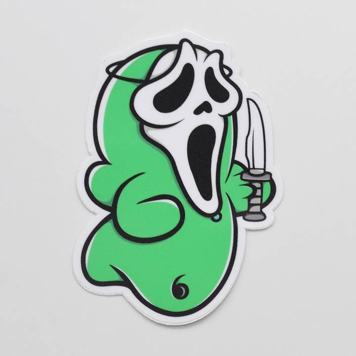 Pegatina Scream Scary Gary para venta al por mayor de Metal the Brand