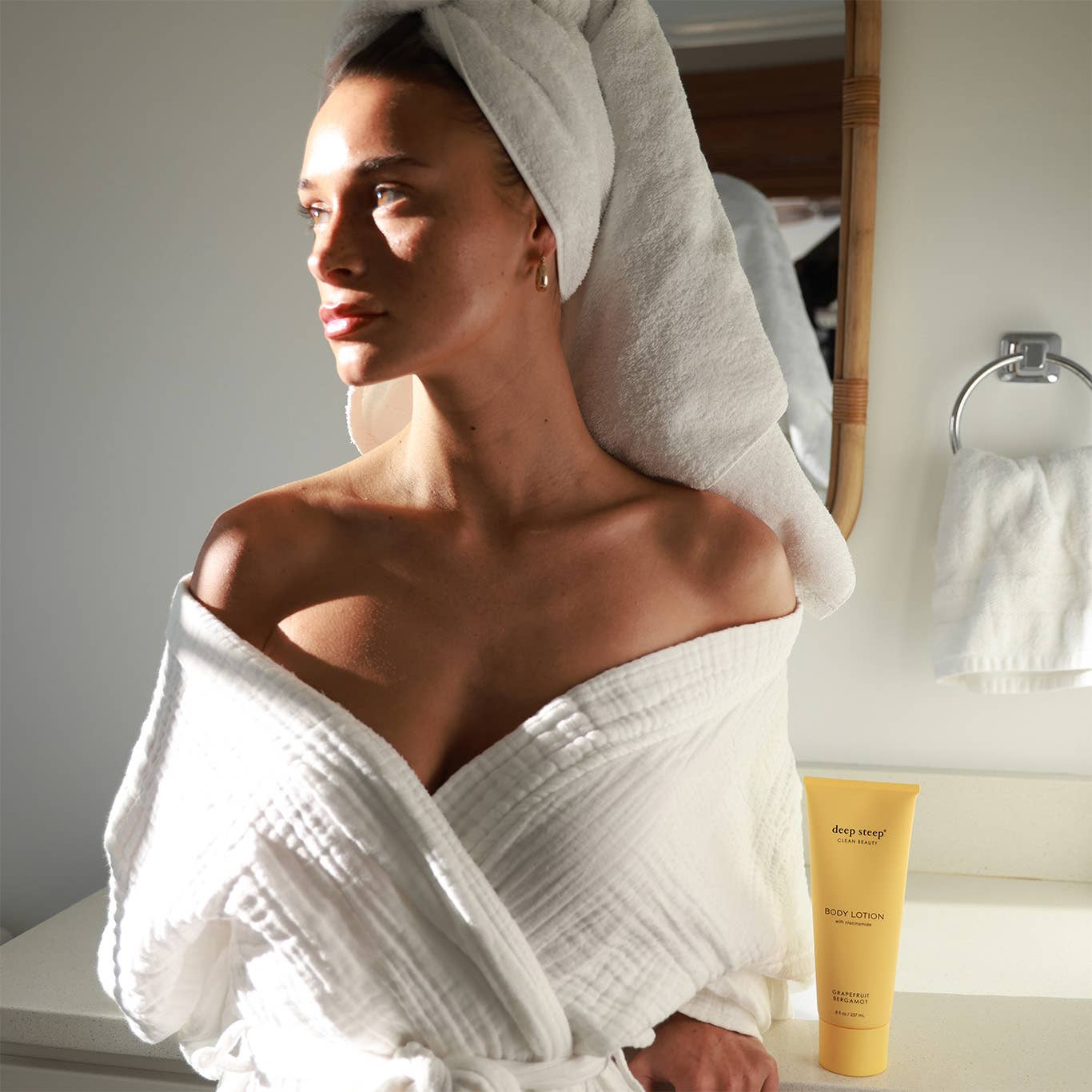 Deep Steep Clean Beauty - Wholesale Body Cream/Lotion - Body Lotion - Grapefruit Bergamot 8oz4