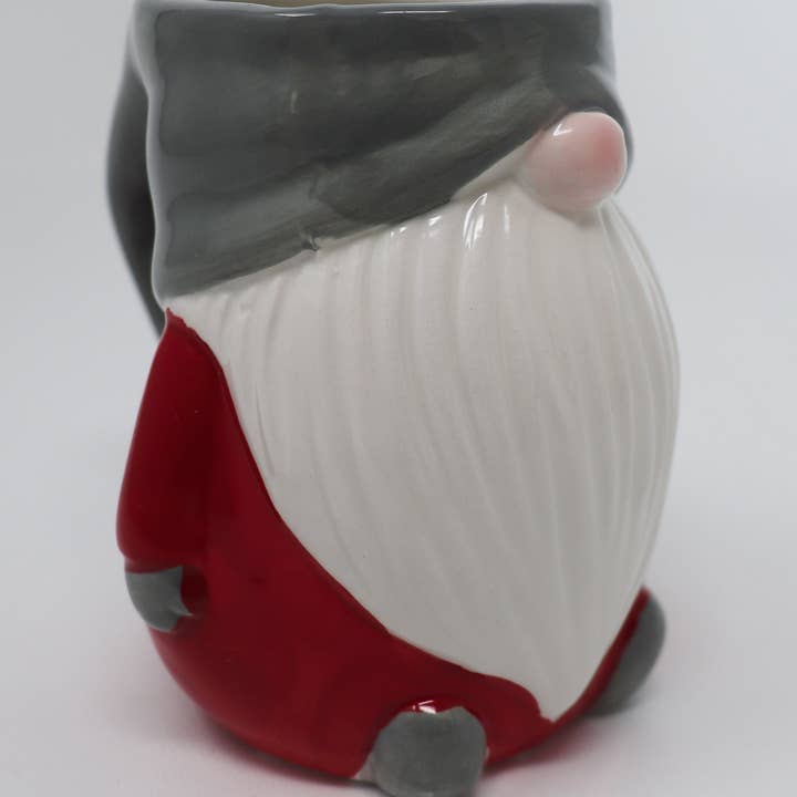 Close Up GmbH - Wholesale Coffee Mug - Gnome Mug 3D Red Gray White0