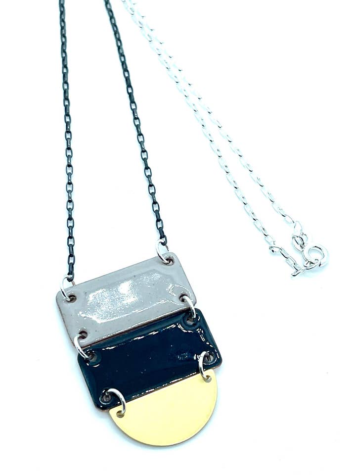TRIPLE THREAT NECKLACE for wholesale by Union Studio Metals