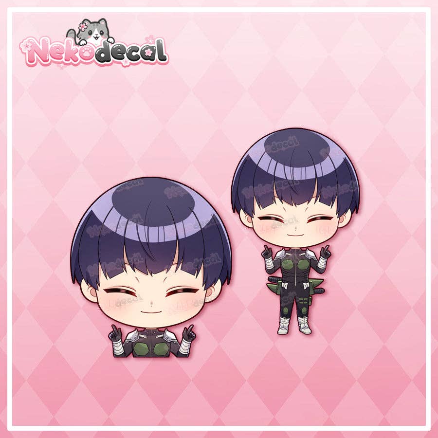Nekodecal - Wholesale Sticker - Chibi Kaiju Peekers10