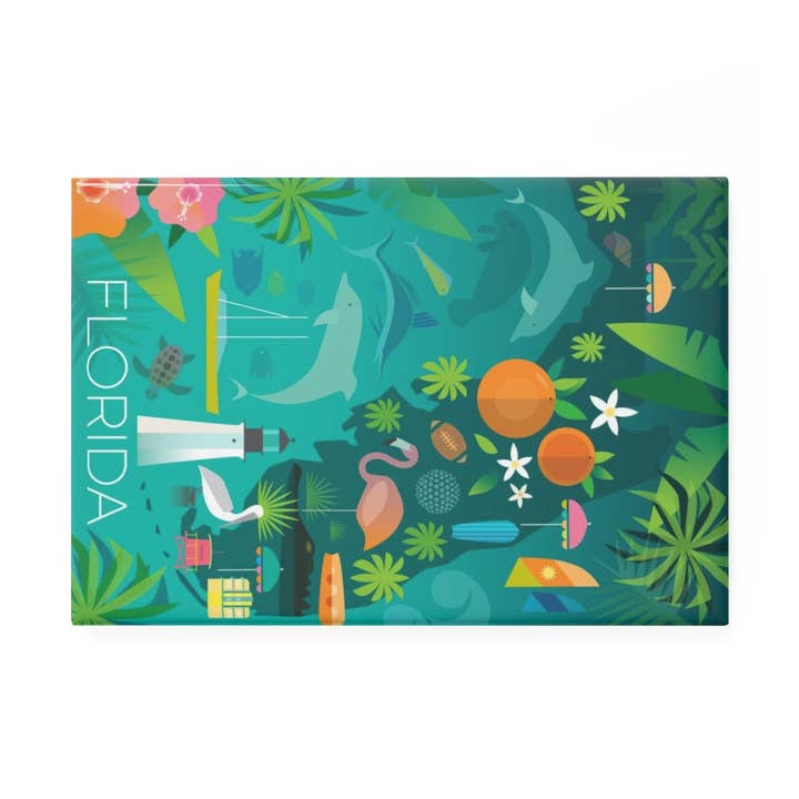 FLORIDA KØLESKAB MAGNET for engroshandel hos Max & Oscar