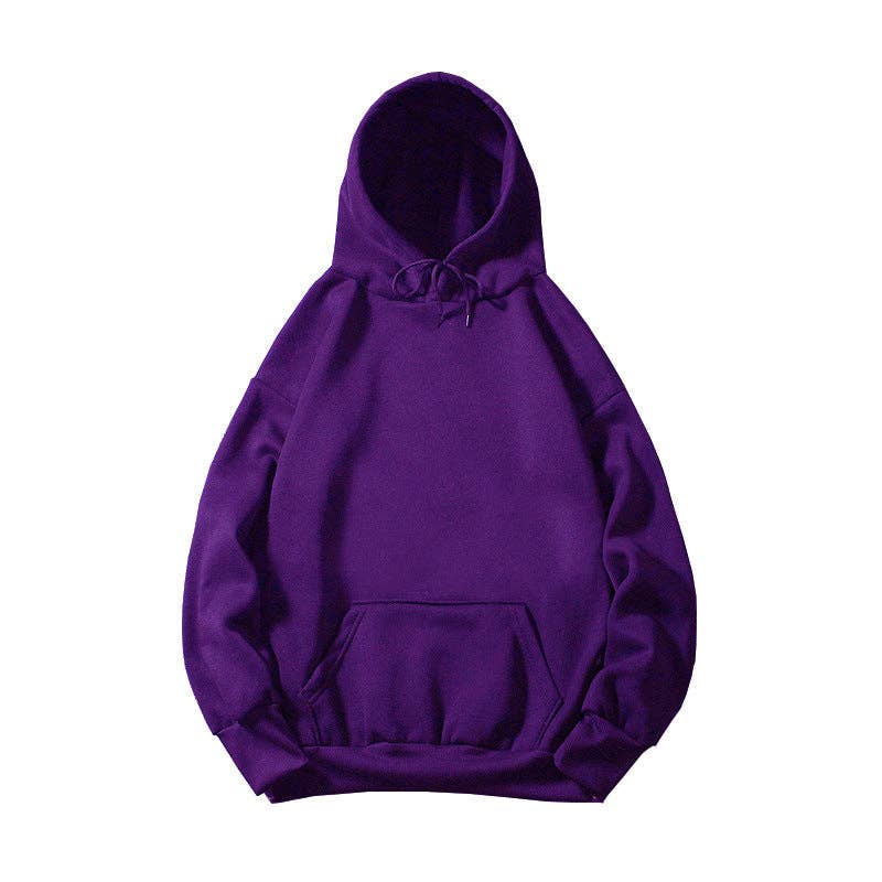 Sweetkama - Wholesale Hoodie - Women's - Ladies Solid Color Drawstring Hood Hoodie SKT0026