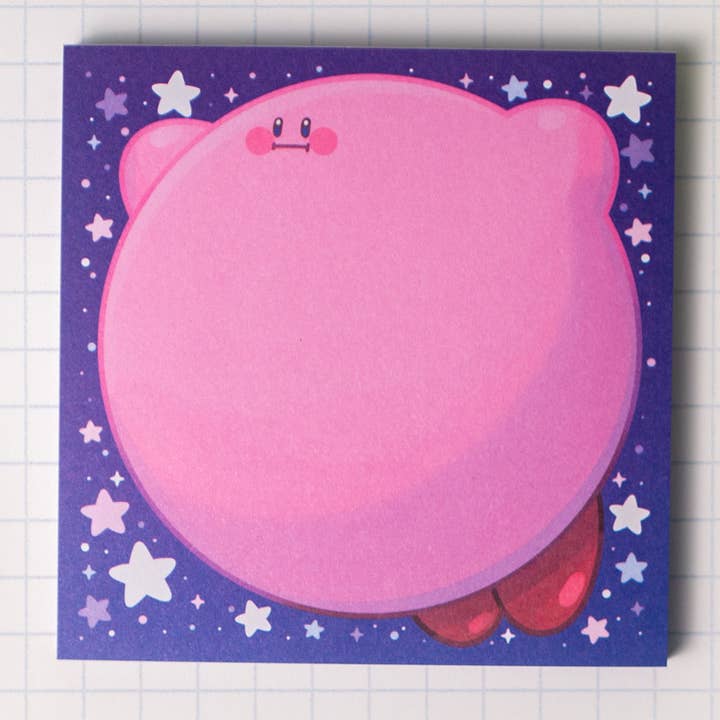 Kirby Note Pad for wholesale by RainyViv