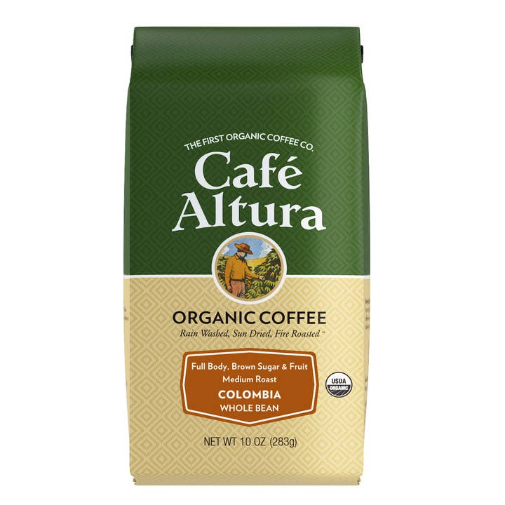 10-Unzen-Beutel Café Altura Organic - Colombia Dark für den Großhandel von Cafe Altura