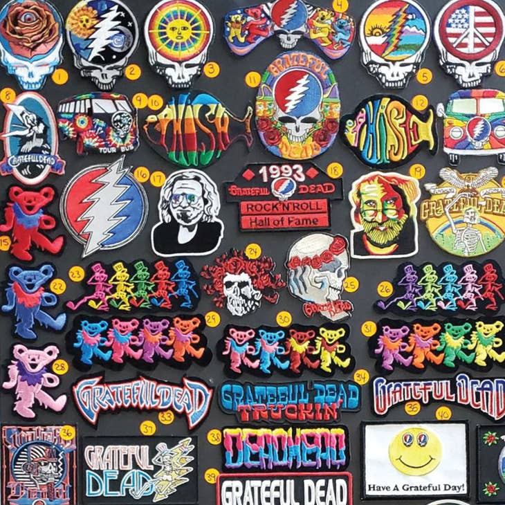 Retro Iron On Patch Pack, Wholesale Patches