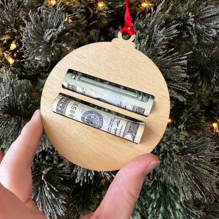 Fuzzy Loon Designs - Wholesale Ornament - Money Ornament