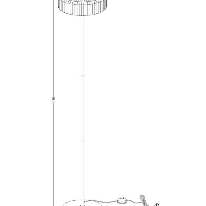 K LIVING - Wholesale Accent/Desk Lamp - 2 Light Clear Ribbed Glass Collection including Table lamp, Floor Lamp or Ceiling Pendant in a Brass finish7
