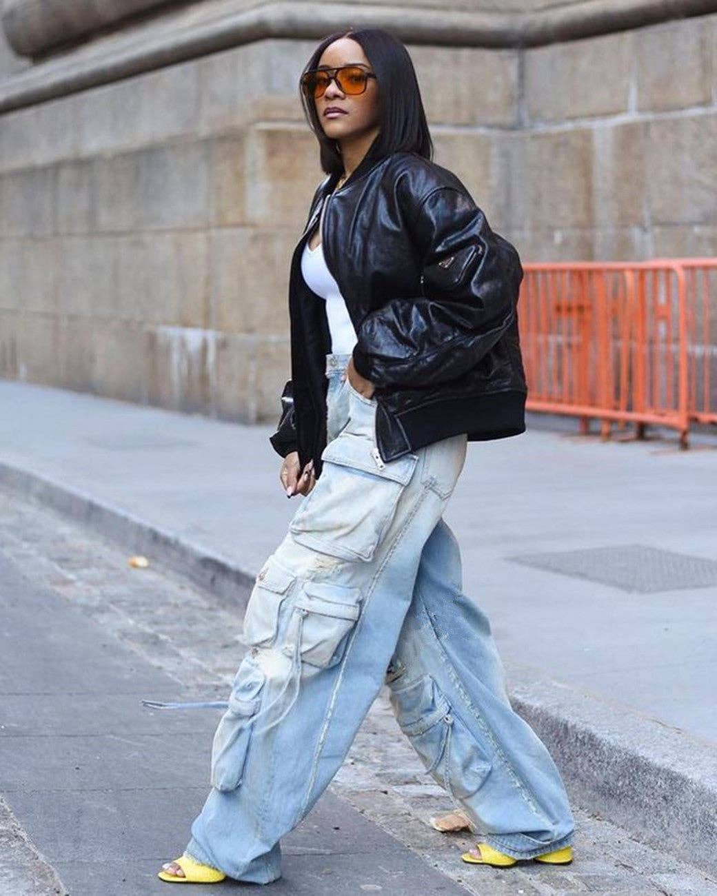 MB Fashion Wholesale - Vente Jean – femme - PANTALON EN JEAN À TAILLE ÉLASTIQUE MB FASHION 8483LY16