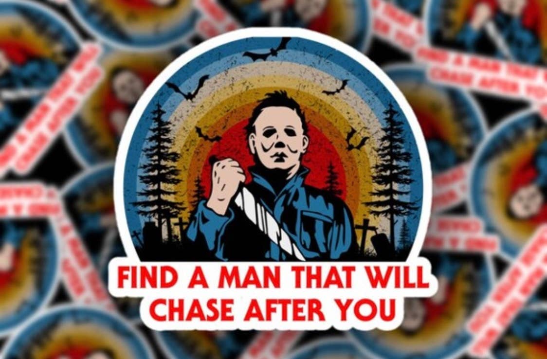Pretty Toxic Stickers - Wholesale Sticker - Halloween Sticker - Michael Myers - Slasher Horror Movies0