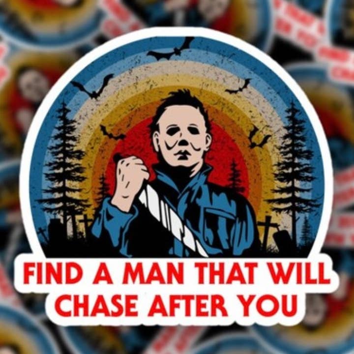 Pretty Toxic Stickers - Wholesale Sticker - Halloween Sticker - Michael Myers - Slasher Horror Movies