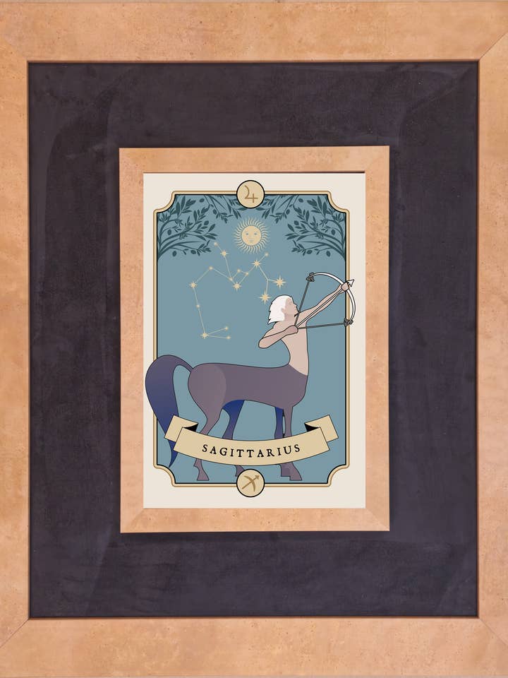 Sagittarius with Terra Cotta and Fabric for wholesale by The Brightener Group