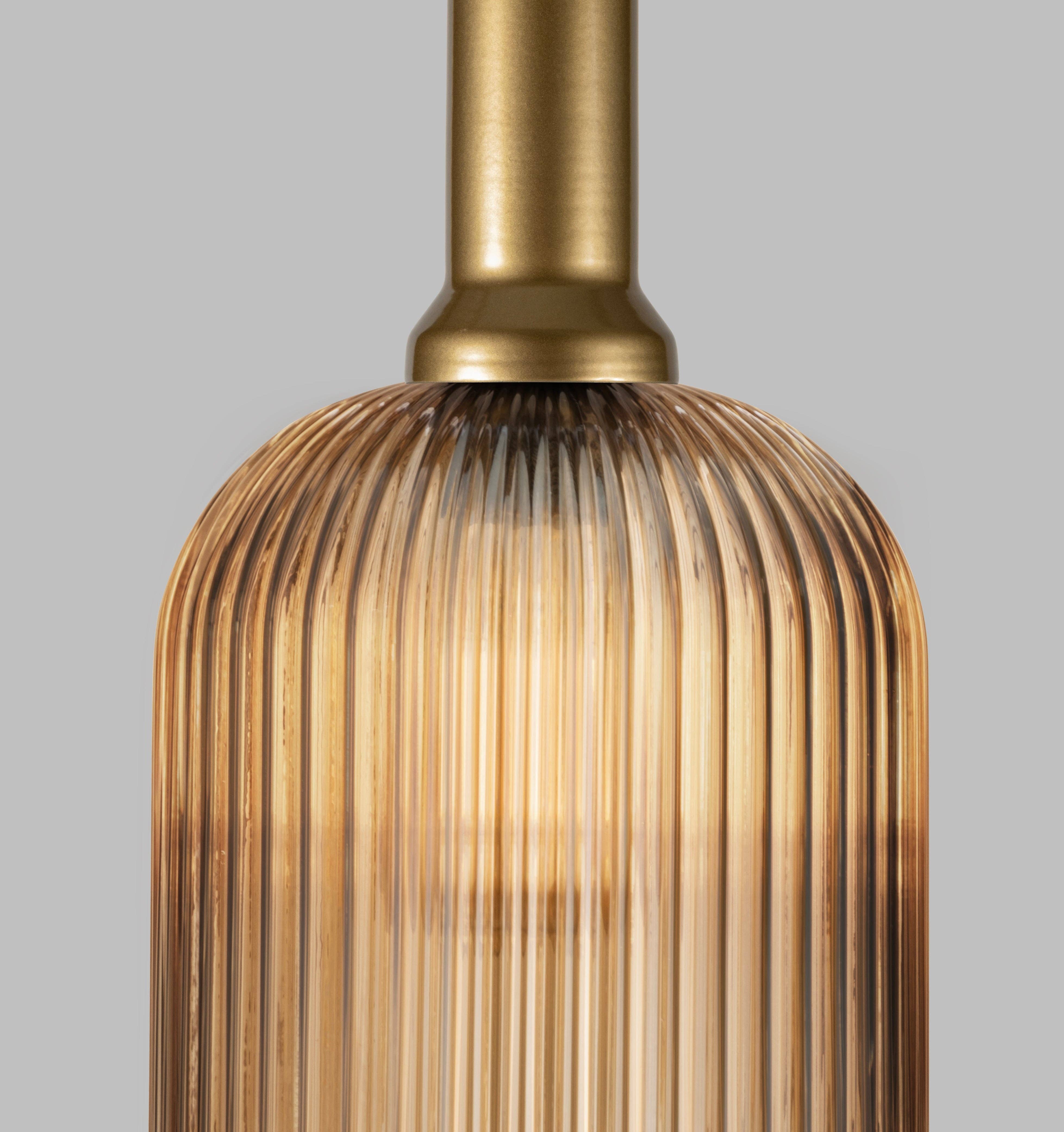 Eclipse Lighting - Wholesale Chandelier/Hanging Light - Linear Canopy Ribbed Glass Clear Multi Pendant Lighting Staircase, Custom Ribbed Glass Pendant Lighting, Multi Lighting for Stairwell Long Chandelier5