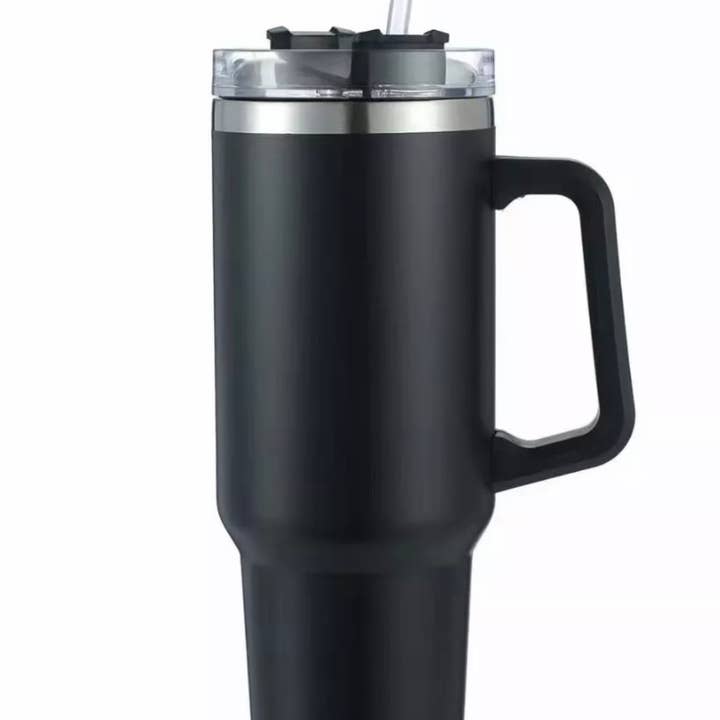 Subli Vinyl Blanks – wholesale Insulated mug/tumbler – 40oz Stainless Steel insulated Tumbler with handle12