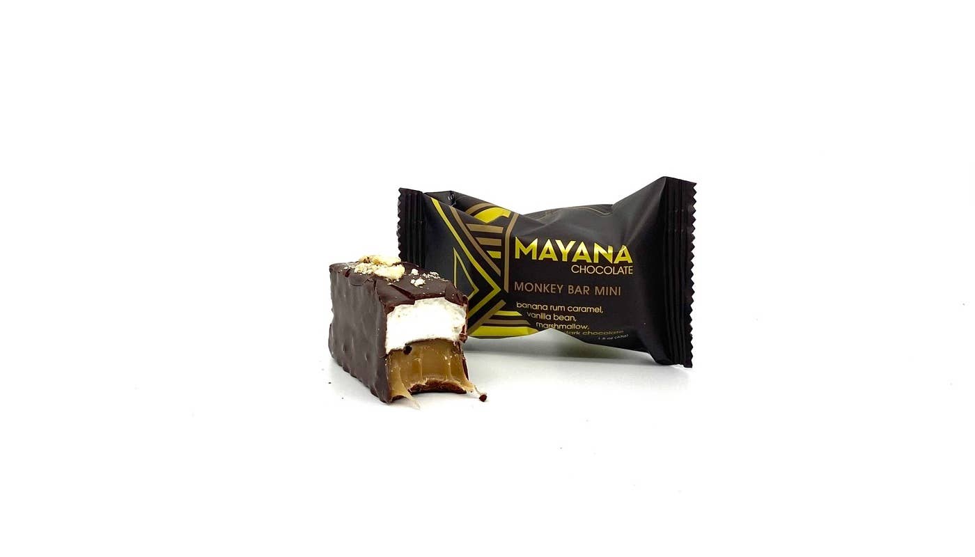 Mayana Chocolate - Wholesale Chocolate Bar - Monkey Bar1