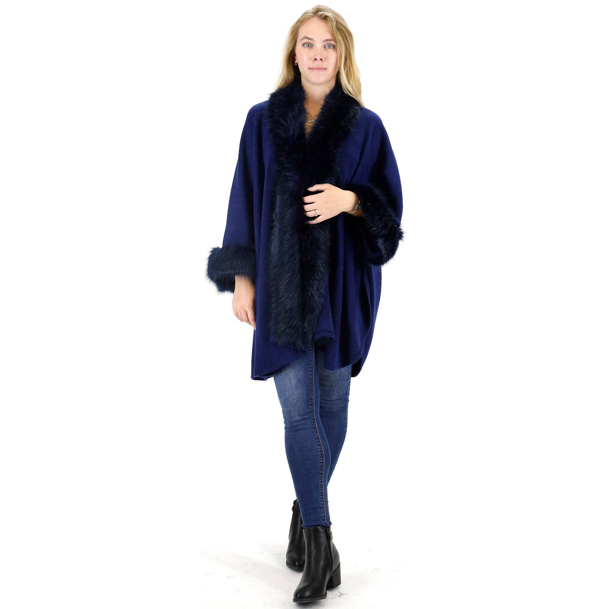 TAPA fashion – wholesale Päls/fuskpäls - Dam – Päls Sjal Lång SH921 (2ST)10