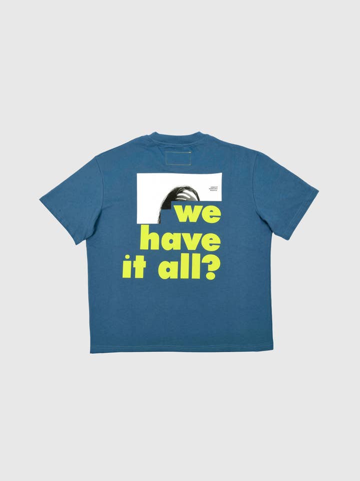 Have We? Blue Tshirt for wholesale by 10AM