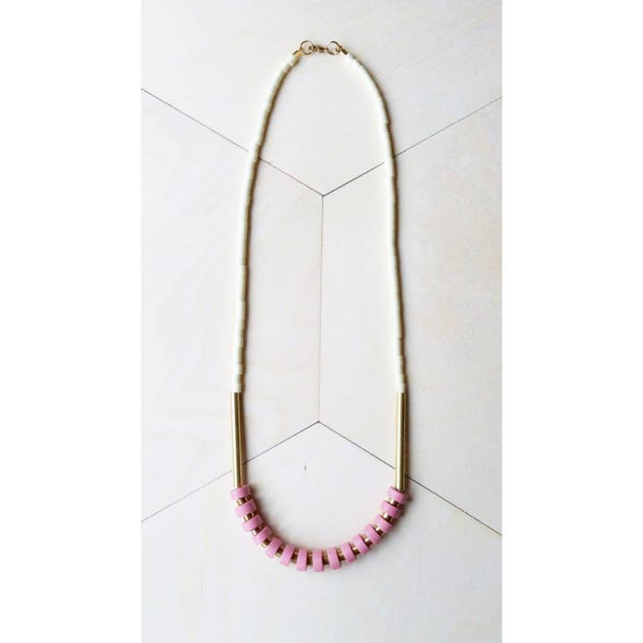 Loela - Wholesale Beaded/Pearl Necklace - Heishi Necklace1