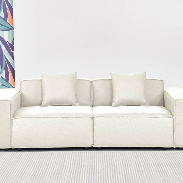 LivingTaste Home Inc - Wholesale Sofa - Versaluxe Sectional LoveSeat Sofa in Beige9