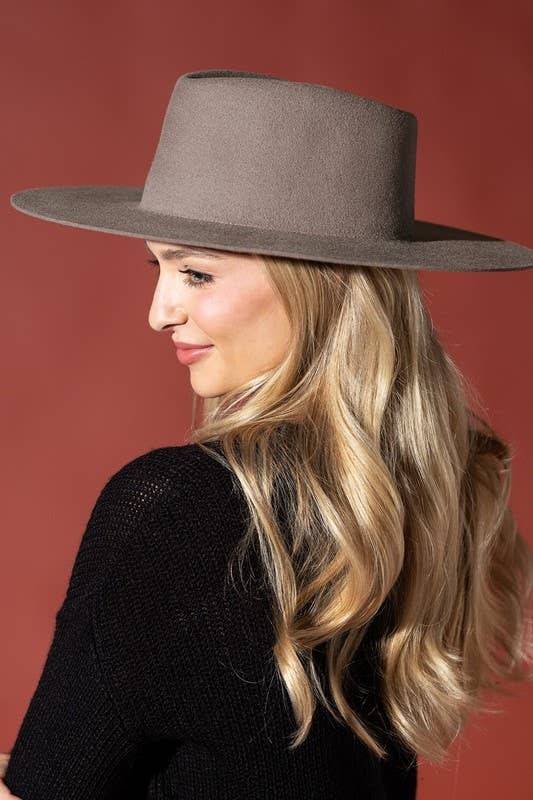 Urbanista - Wholesale Fedora - Women's - 100% Australian Wool Triangular Panama Hat-Blank15