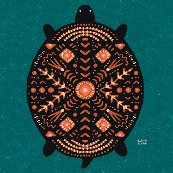Folksy Turtle for wholesale by Land & She