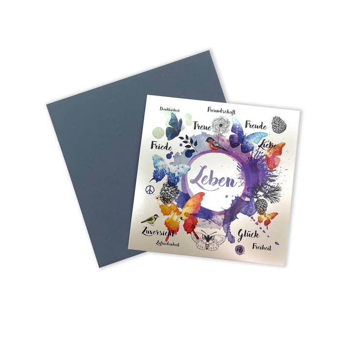 Paul macht blau - Wholesale Love Card - Life | Soul Cards1