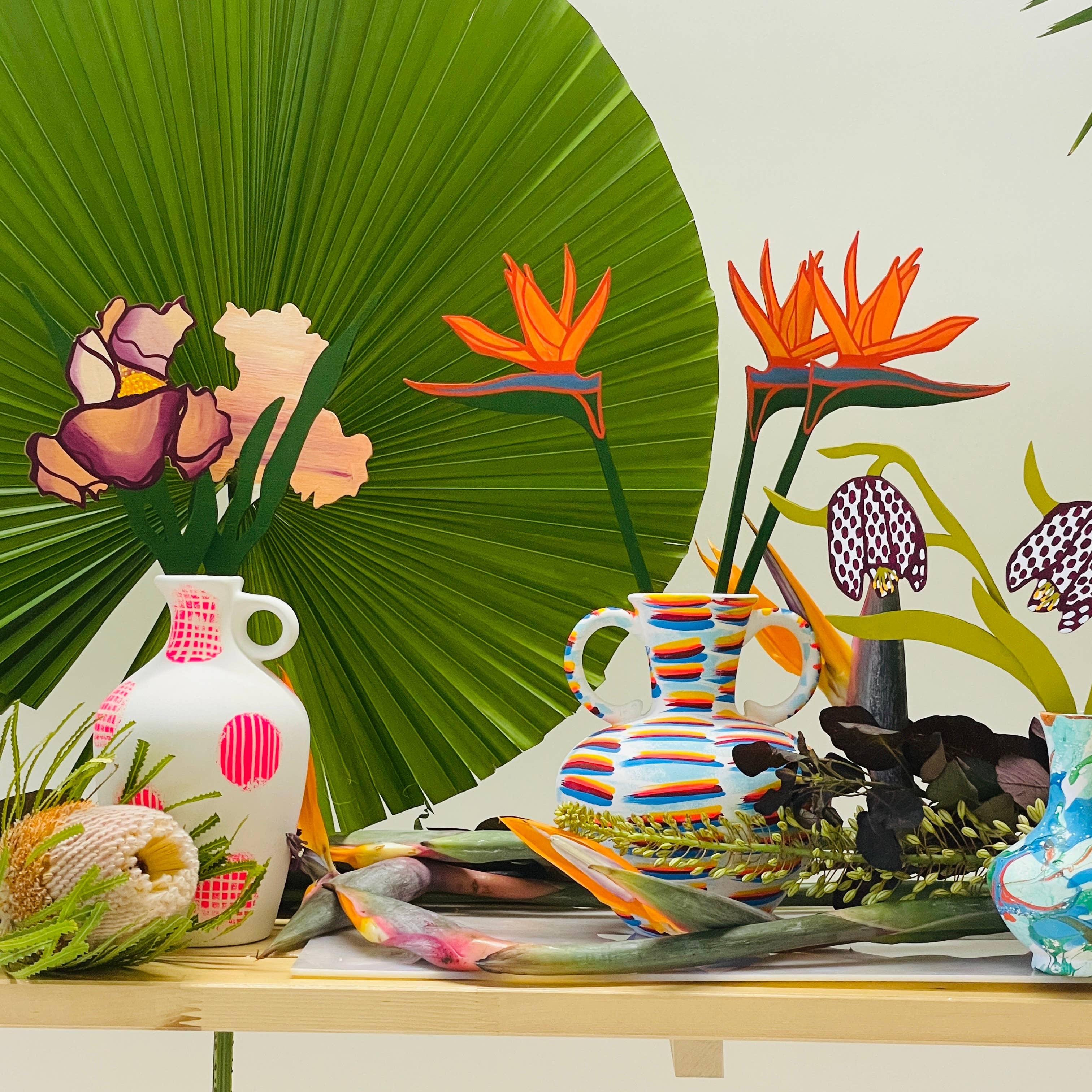 Cosmic Peace Studio – wholesale Artificial flowers – FOREVER FLOWER - CYMBIDIUM ORCHID1