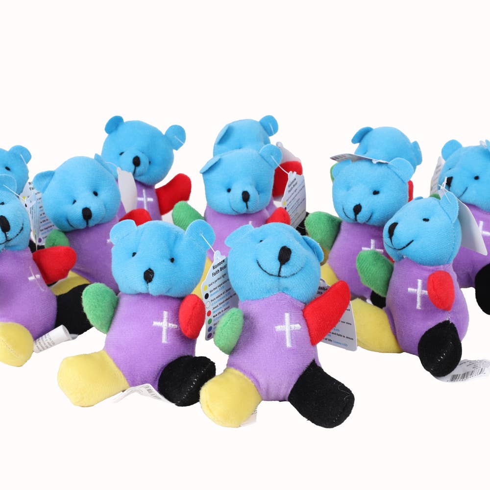 Swanson Christian Products - Wholesale Stuffed/Plush Toy - Kids & Baby - Plush Bear - Plan of Salvation - Pk122