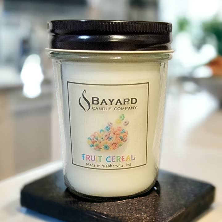 Vela de cereales de frutas para venta al por mayor de Bayard Candle Company