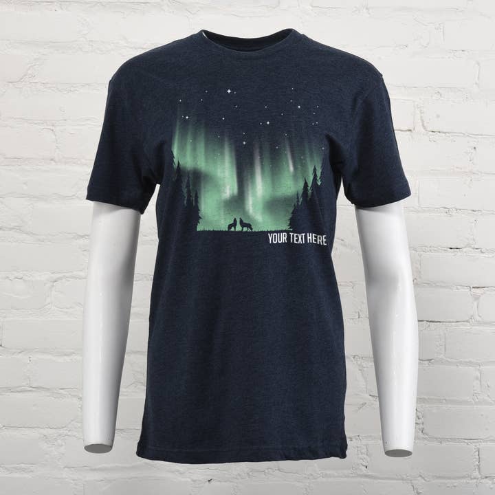 Northern Lights Unisex T-Shirt for wholesale by Classic State