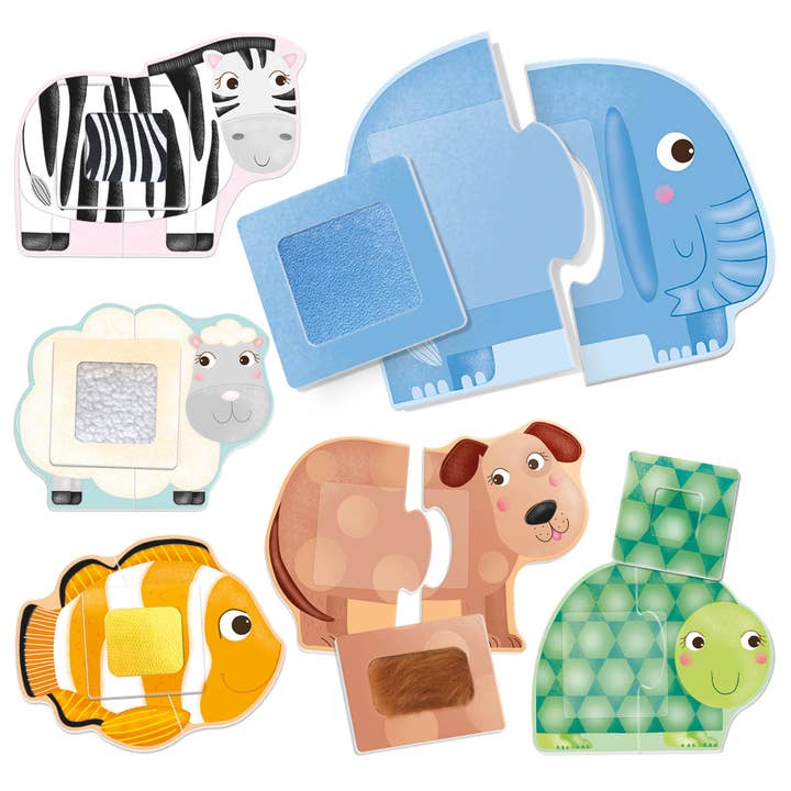 Headu USA - Wholesale Puzzle - Kids - Tactile Animals Montessori - Educational Toy for Toddlers1