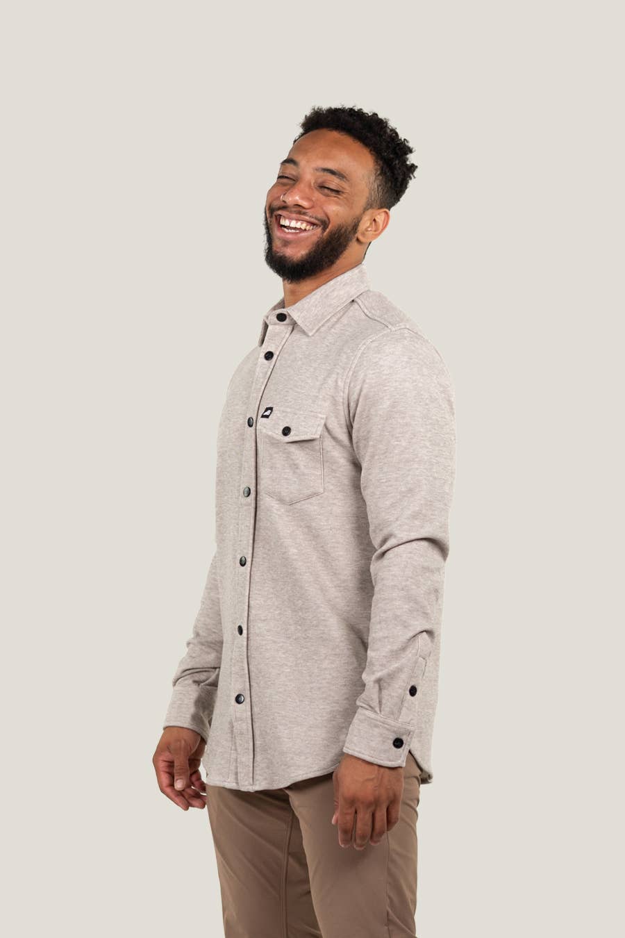 Belong Designs - Wholesale Button Down Shirt - Men's - Men's Sherman Fleece Button Up5