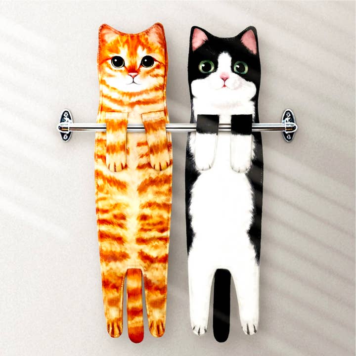 Cat Hand Towels for wholesale by Moderny