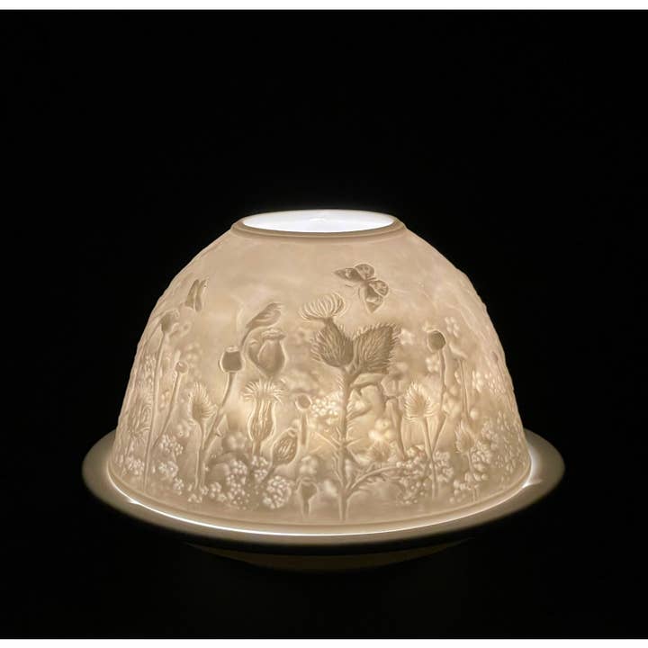 Wild Flower Dome Luumii Light for wholesale by Province Crossing, LLC.