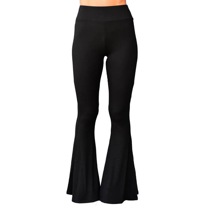 Bell Bottoms - Solid Black for wholesale by Daisy Del Sol