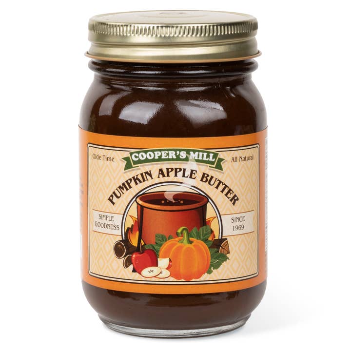 Pumpkin Apple Butter - Pint for wholesale by Cooper's Mill