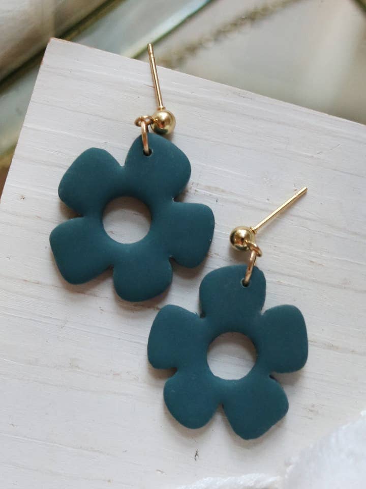 Groove Earrings | Choose Your Colour for wholesale by Petal & Posy