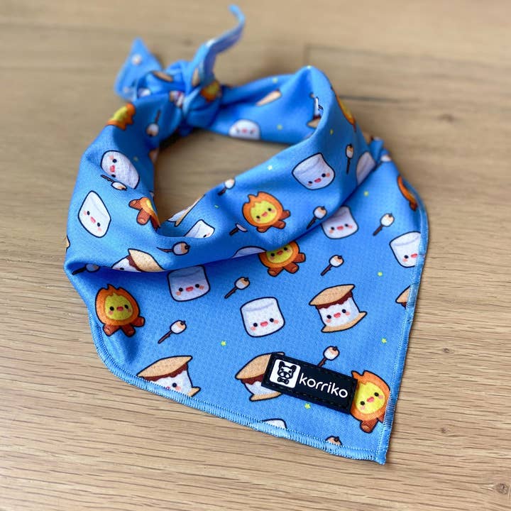 Korriko Pet Supply - Venta al por mayor Bandana - Perros - Bandana refrescante para perros - S'mores4