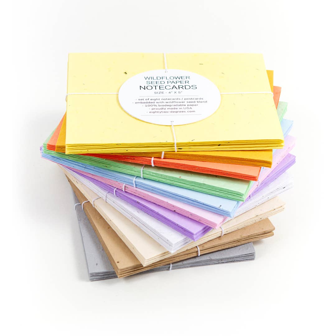 Studio 82° - Wholesale Stationery/Notecard Set - Wildflower Seed Notecards13