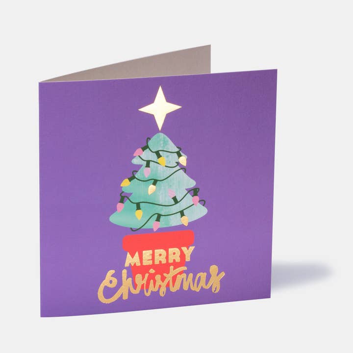 Carte de vœux Arbre de Noël pour la vente par TAAB London