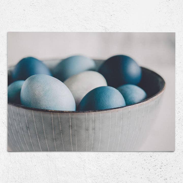 Postkarte Ostereier A6 Ostern für den Großhandel von Justepixx