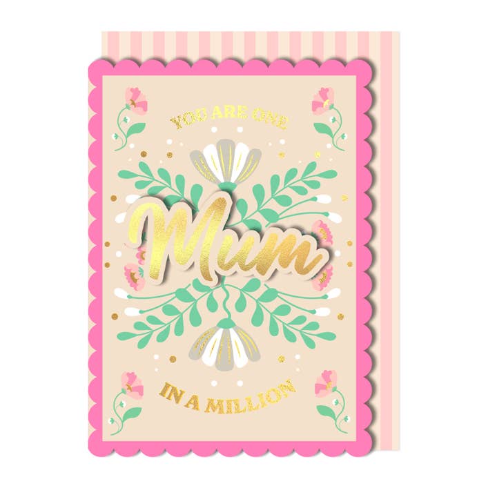 Mor, Du Er En Ud Af En Million, Håndlavet Kort for engroshandel hos Tache