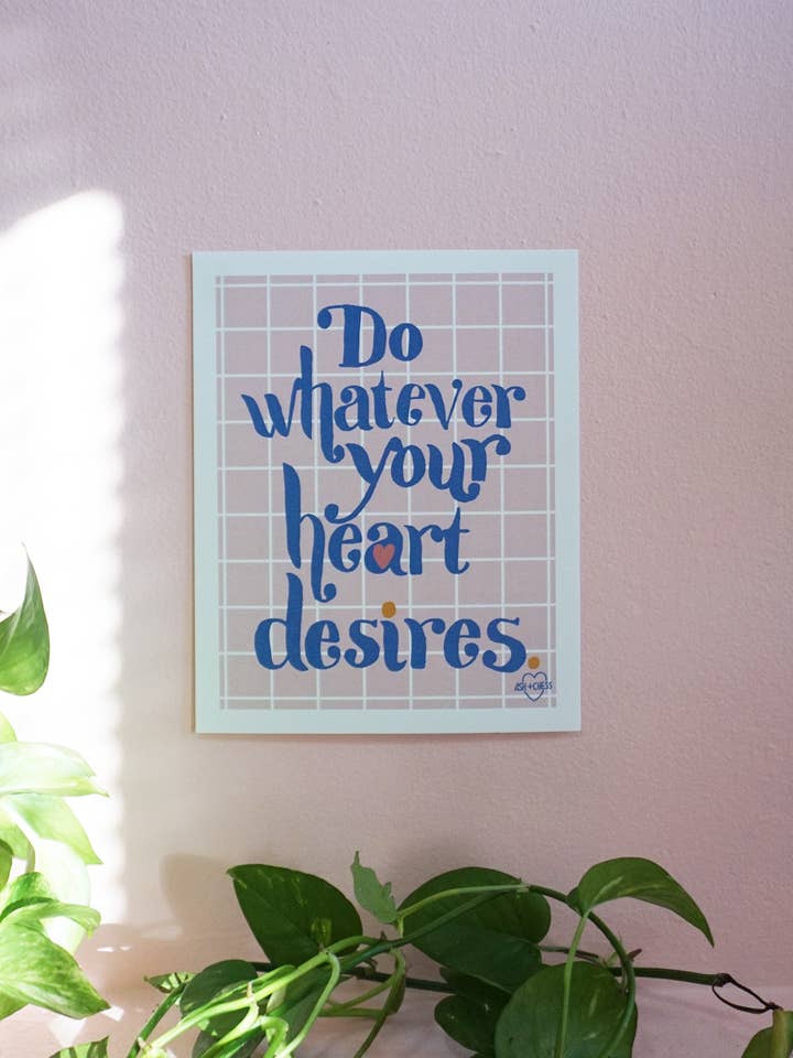 Impression artistique de 20,3 x 25,4 cm pour la vente par Ash + Chess