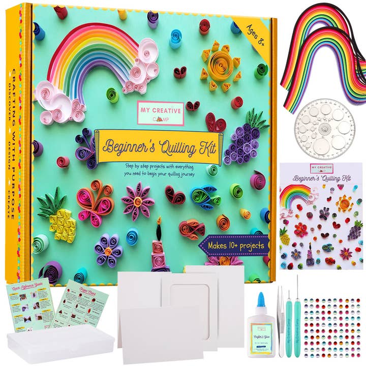 Beginner's Quilling Kit - DIY Craft Kit for Kids + Adults and other Purchase Wholesale my creative box. Free Returns & Net 60 Terms on Faire trending on Faire.