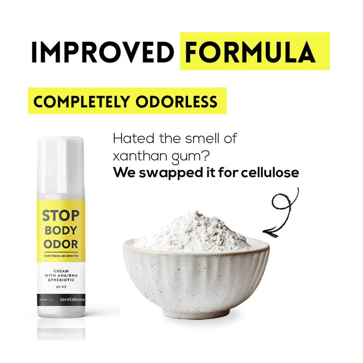 zerotaboos - Wholesale Deodorant - Unisex - CREAM: Stop Body Odor5